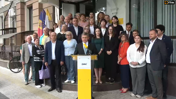 Briefing de presă organizat de Partidul Acțiune și Solidaritate