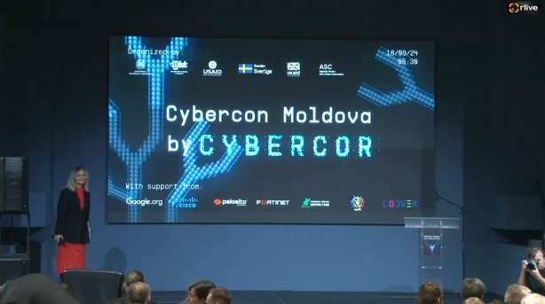 Conferința internațională CyberCon Moldova, cu genericul „Educația, fundamentul unei culturi cibernetice reziliente”