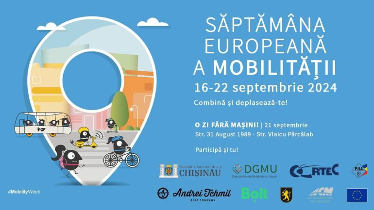 Agenda - Evenimentul „O zi fără mașini”, organizat în cadrul Săptămânii Europene a Mobilității